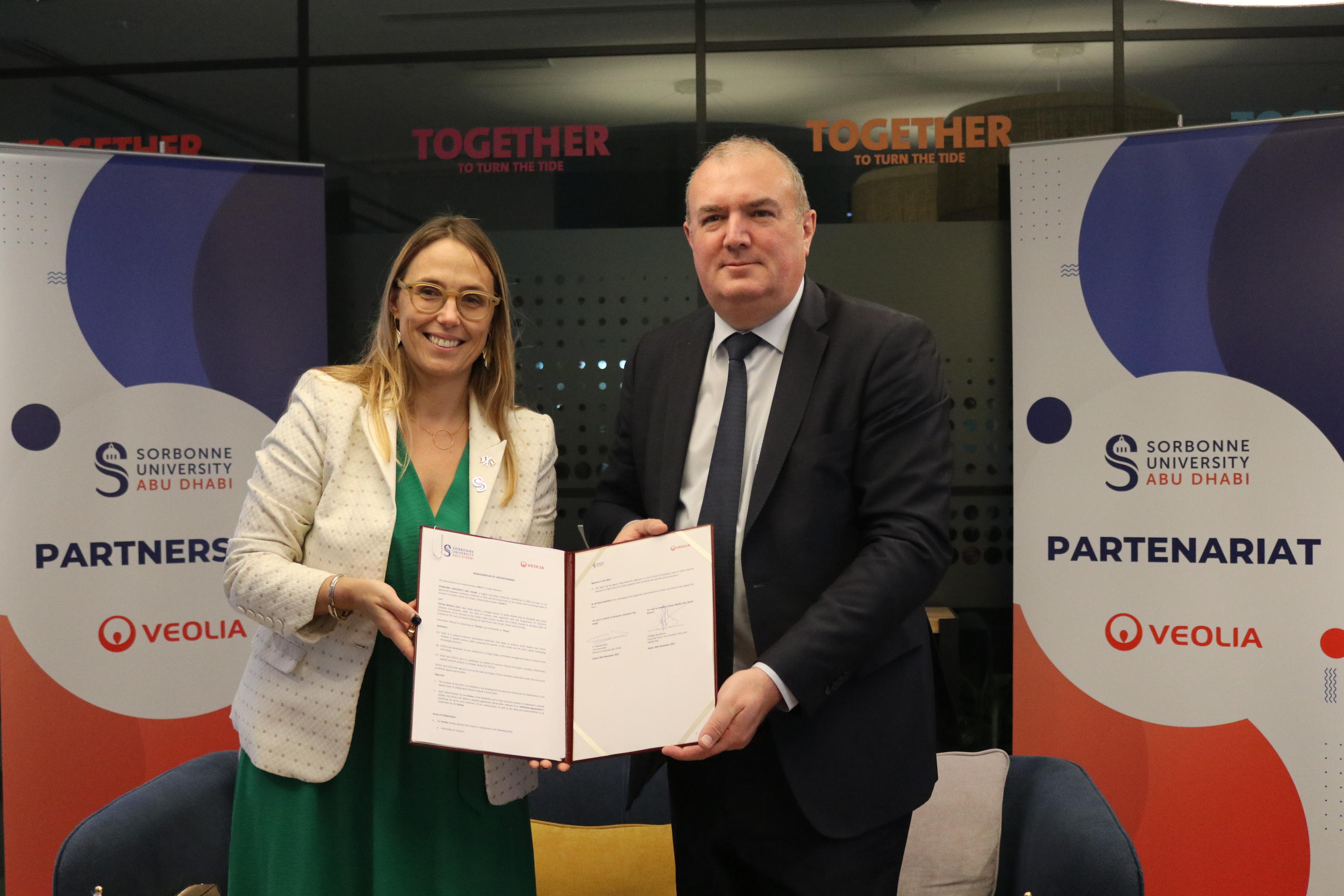 Veolia partners with Sorbonne University Abu Dhabi | Veolia Middle East