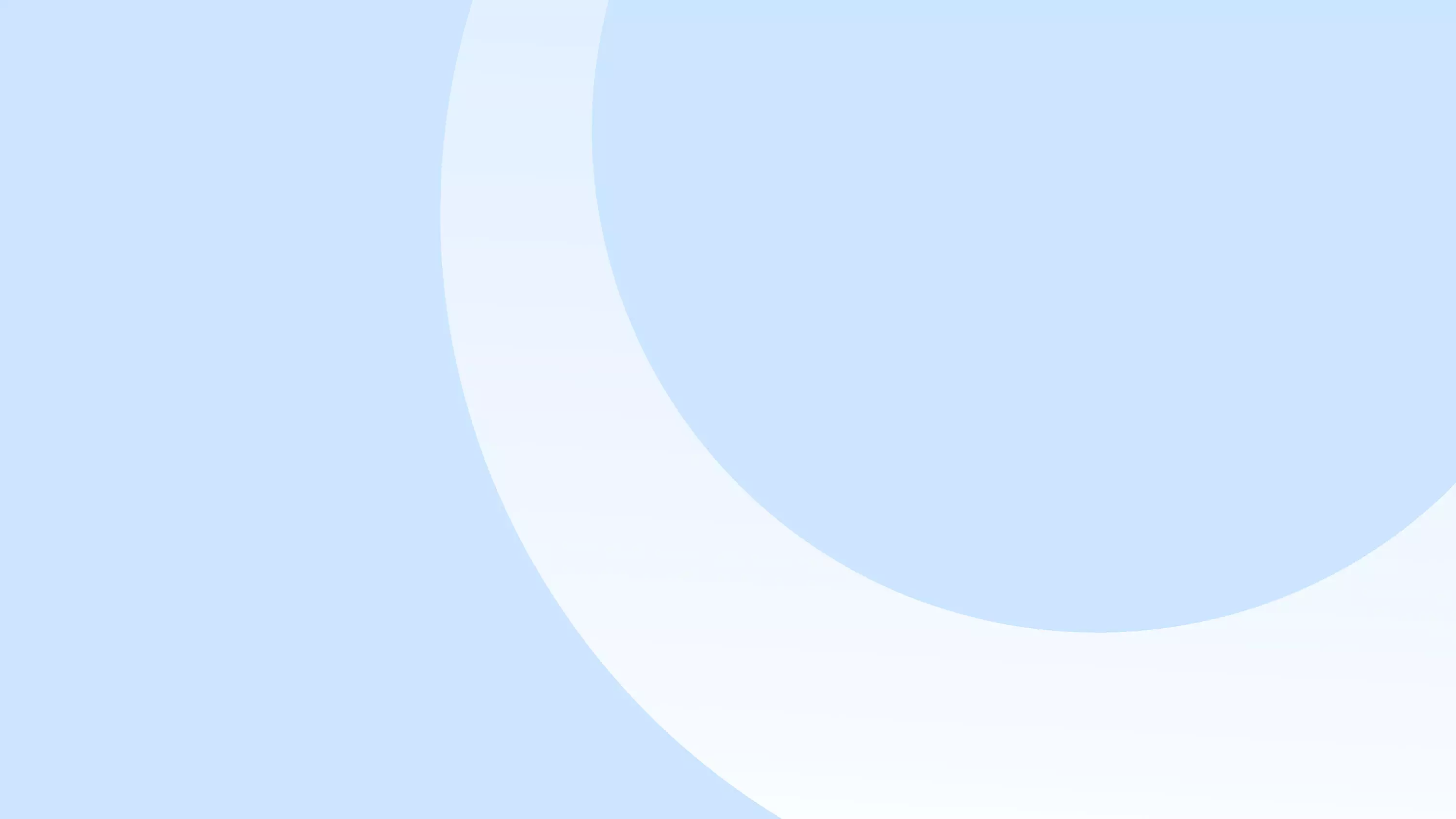 Pale Blue Hero Banner