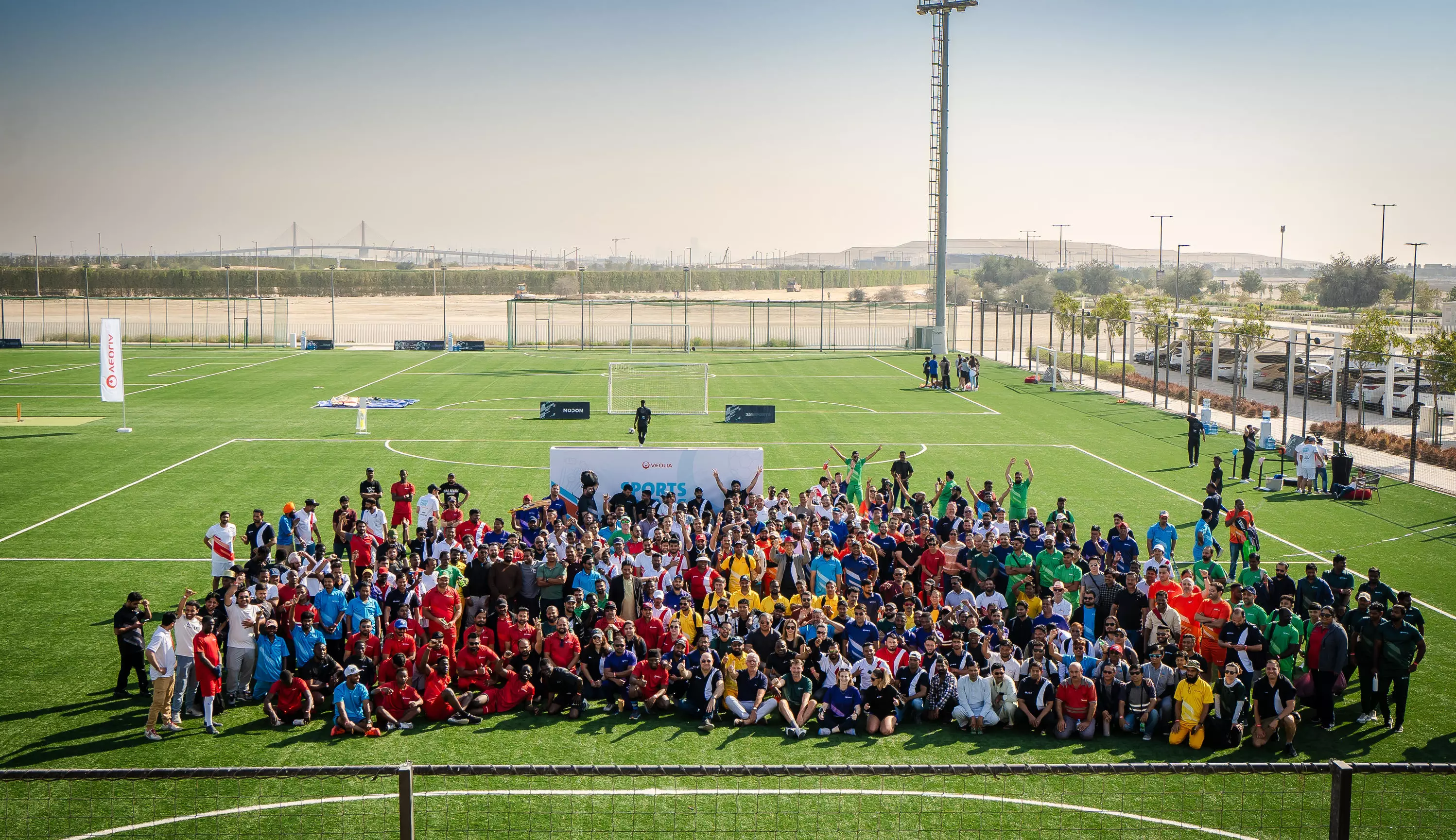 Group picture during UAE sports day 2025
