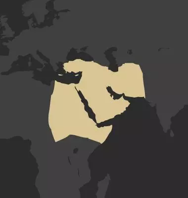 business map_ moyen orient