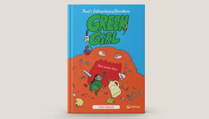 Green Gurl, Veolia’s Comic Book