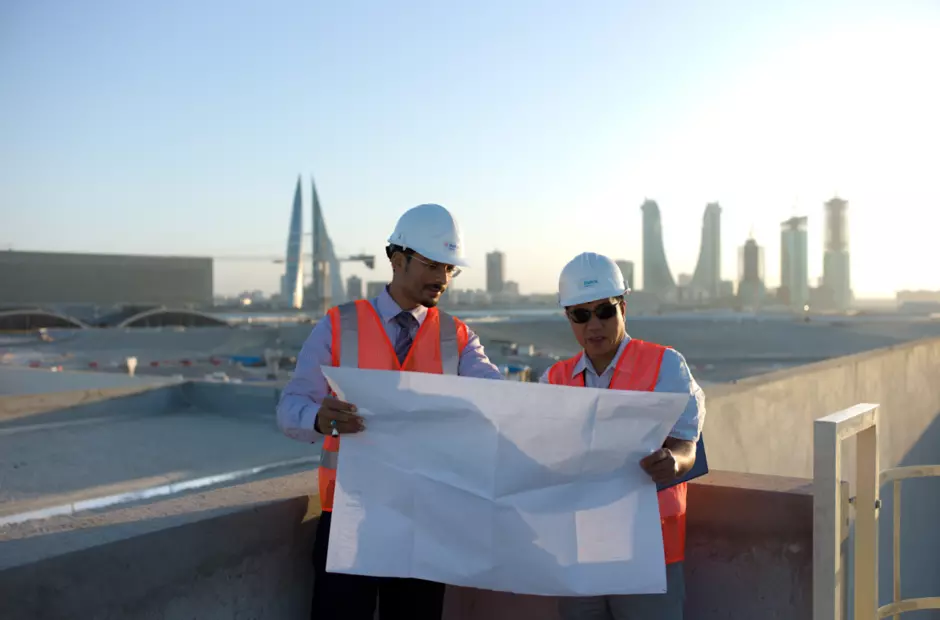 Veolia Employees in Bahrain Bay