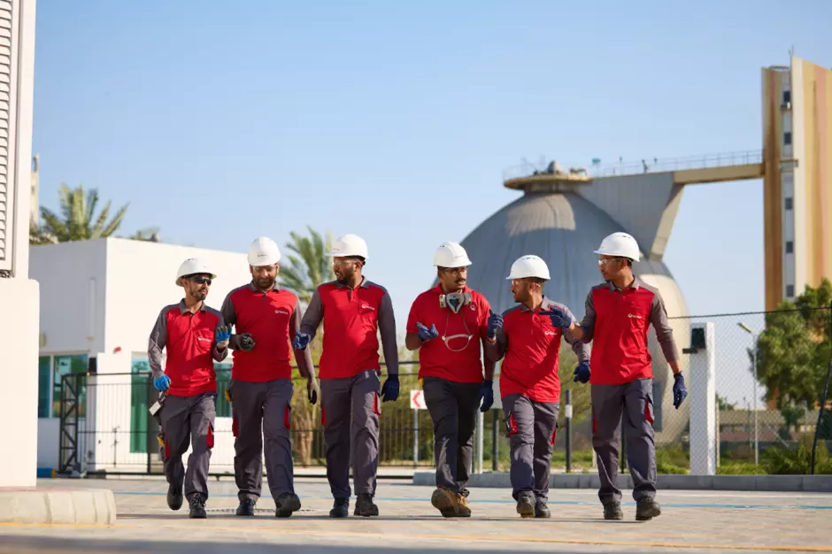 Veolia Employees in Dubai (Warsan Project)