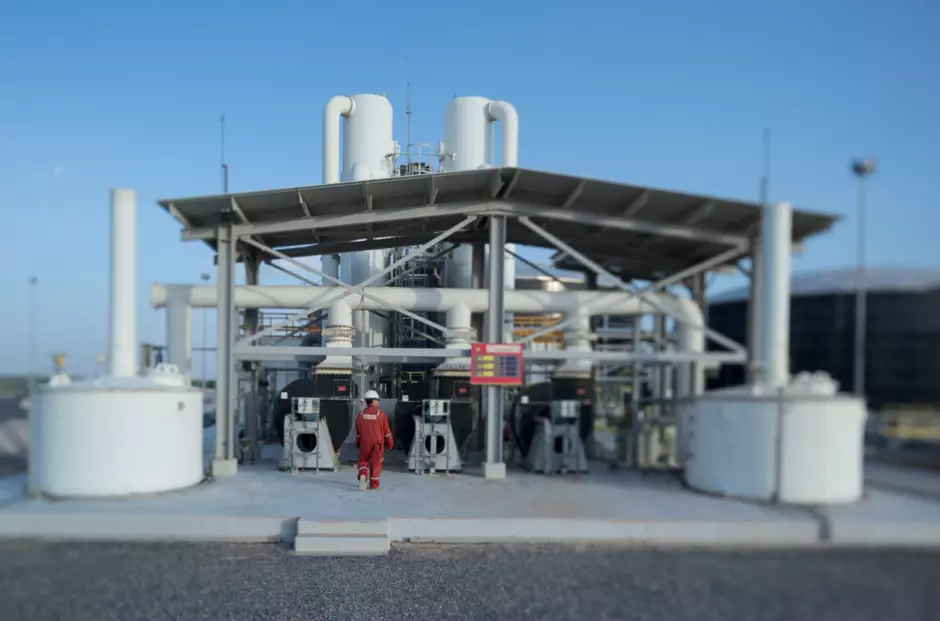 Khazzan desalination plant