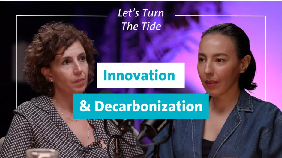 Youtube Thumbnail Ep.18 - Decarbonization & Innovation: A Path to Net-Zero with Alicia Mansour