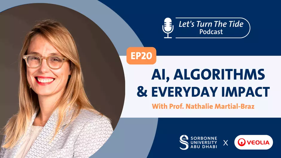YouTube thumbnail  Ep.20 - AI, Algorithms & Everyday impact with Prof. Nathalie Martial-Braz